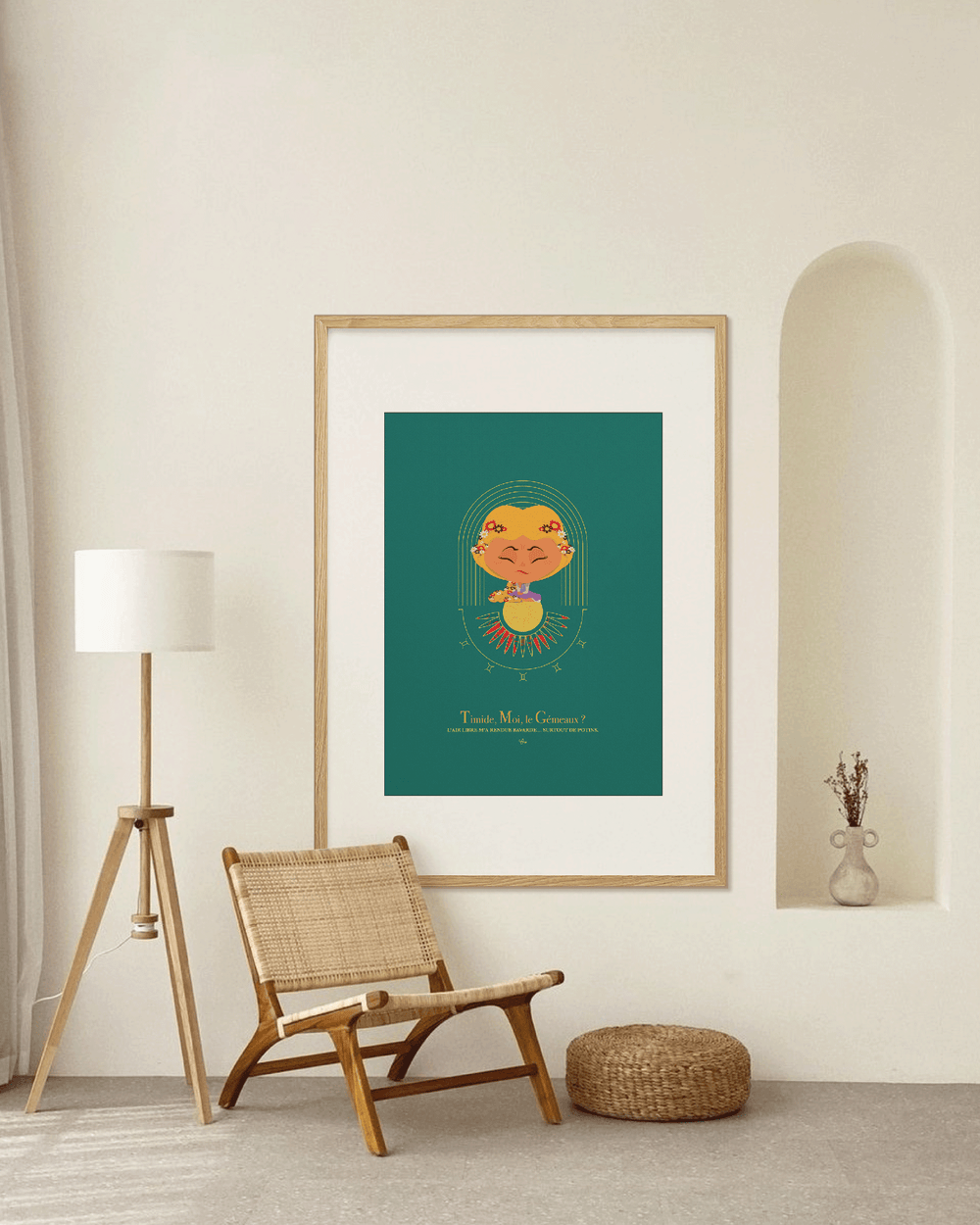 Affiche ❂ Princesse Gémeaux