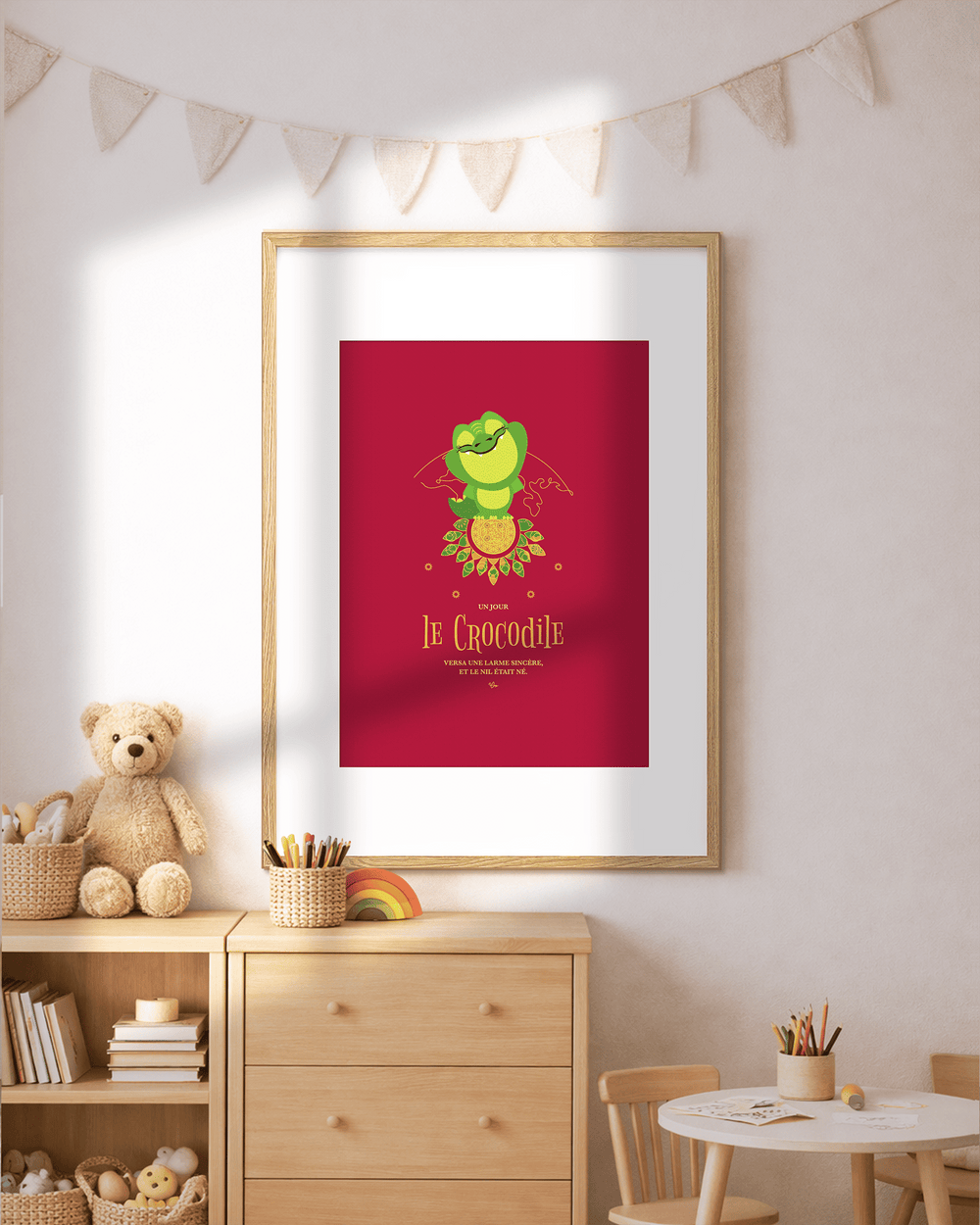 Affiche ⚉ Le Crocodile