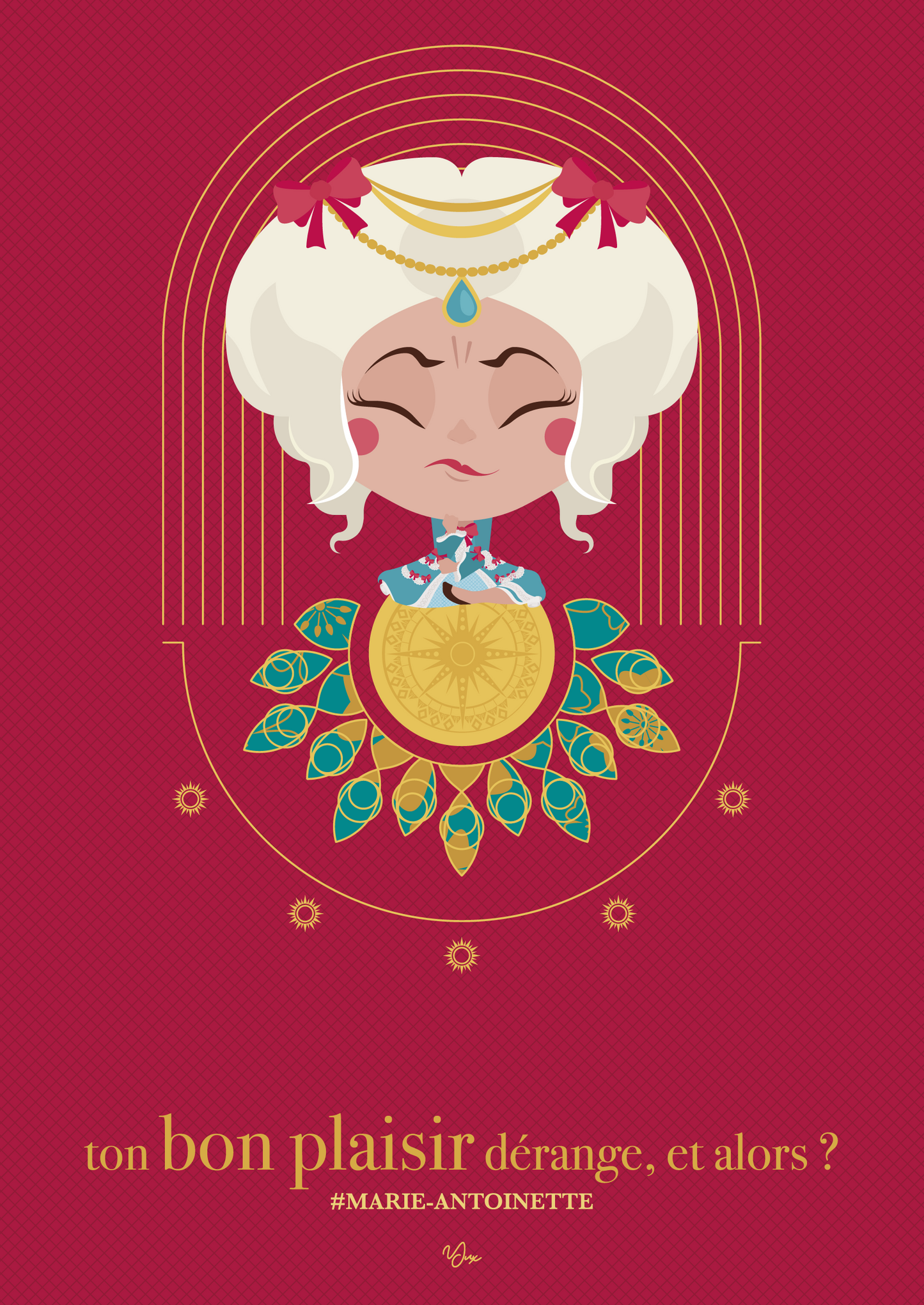 Affiche ♛ Marie Antoinette