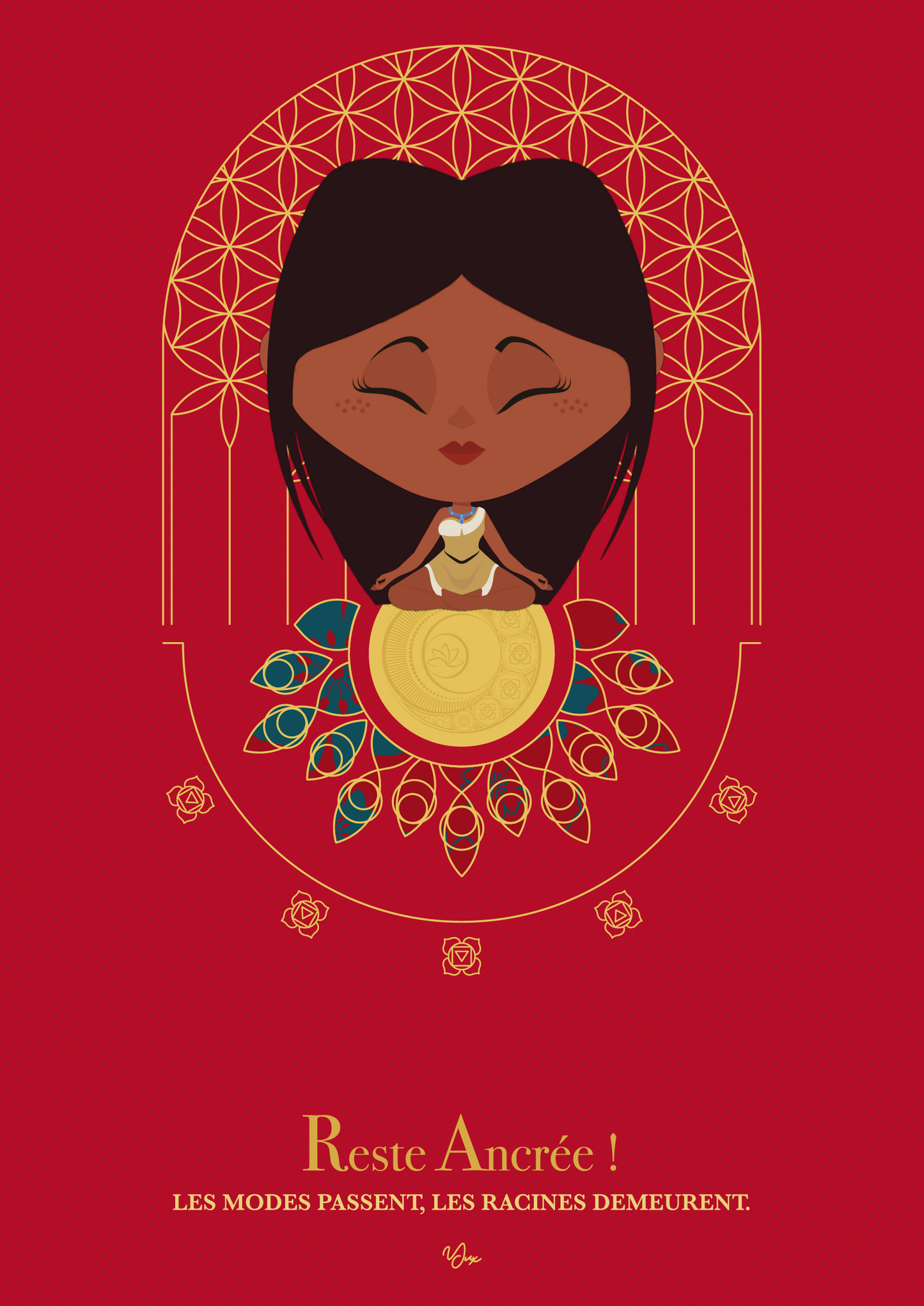 Affiche ☽ Princesse Muladhara
