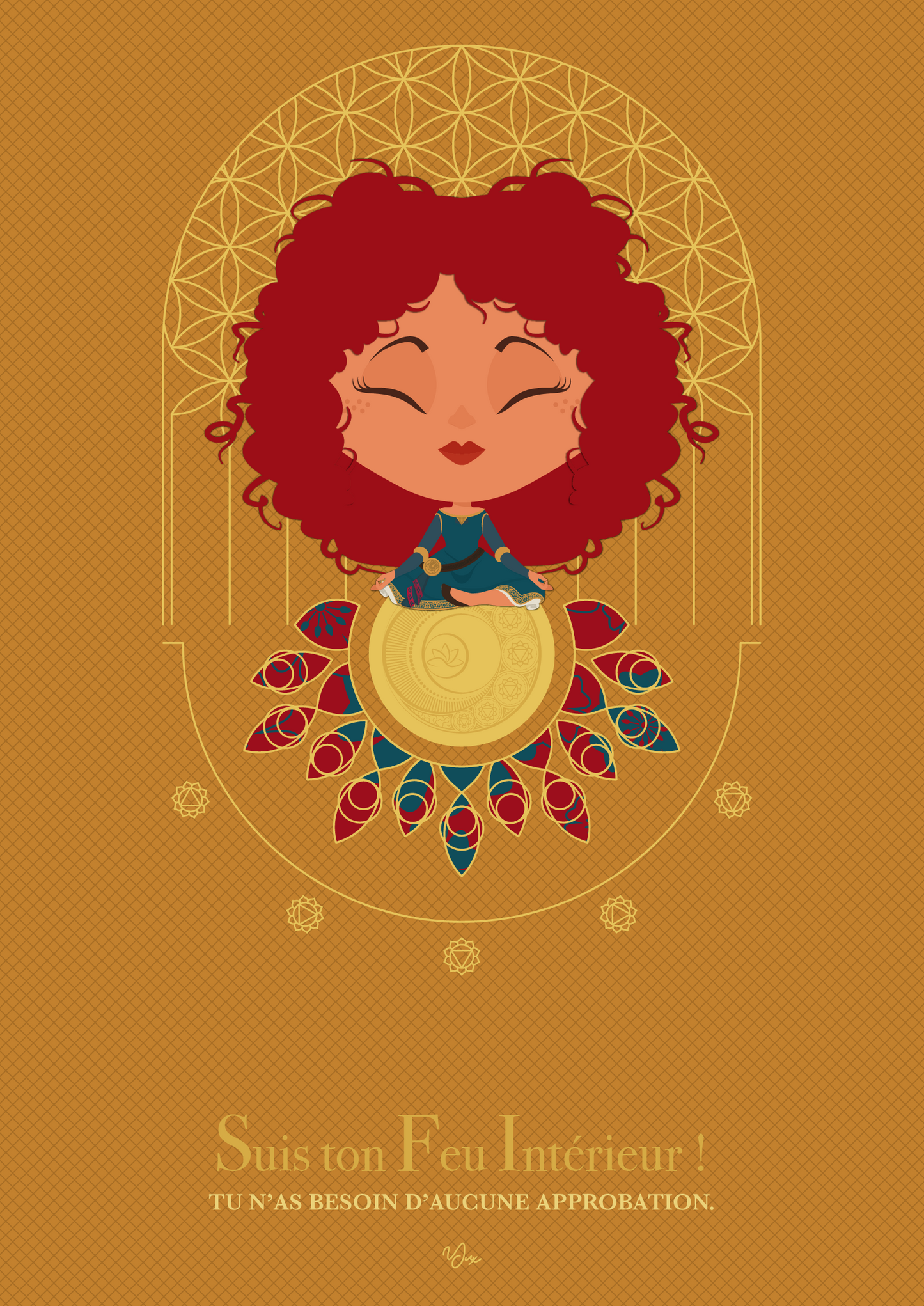 Affiche ☽ Princesse Manipura
