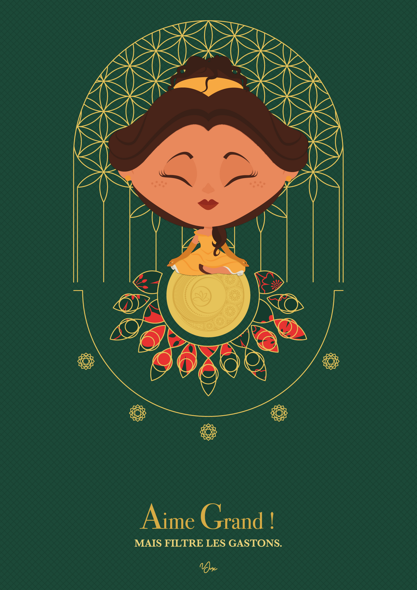 Affiche ☽ Princesse Anahata