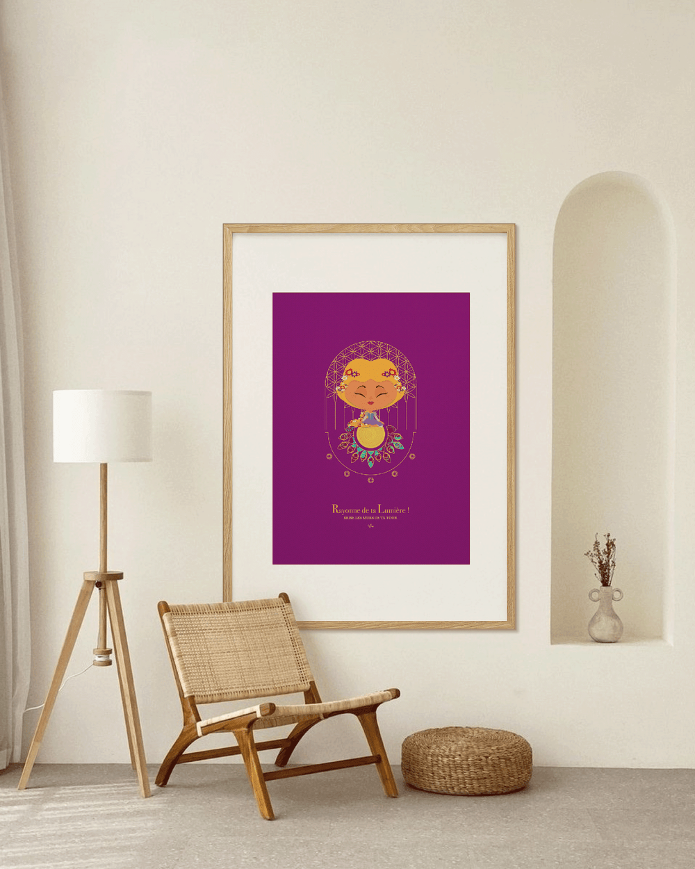 Affiche ☽ Princesse Sahasrara