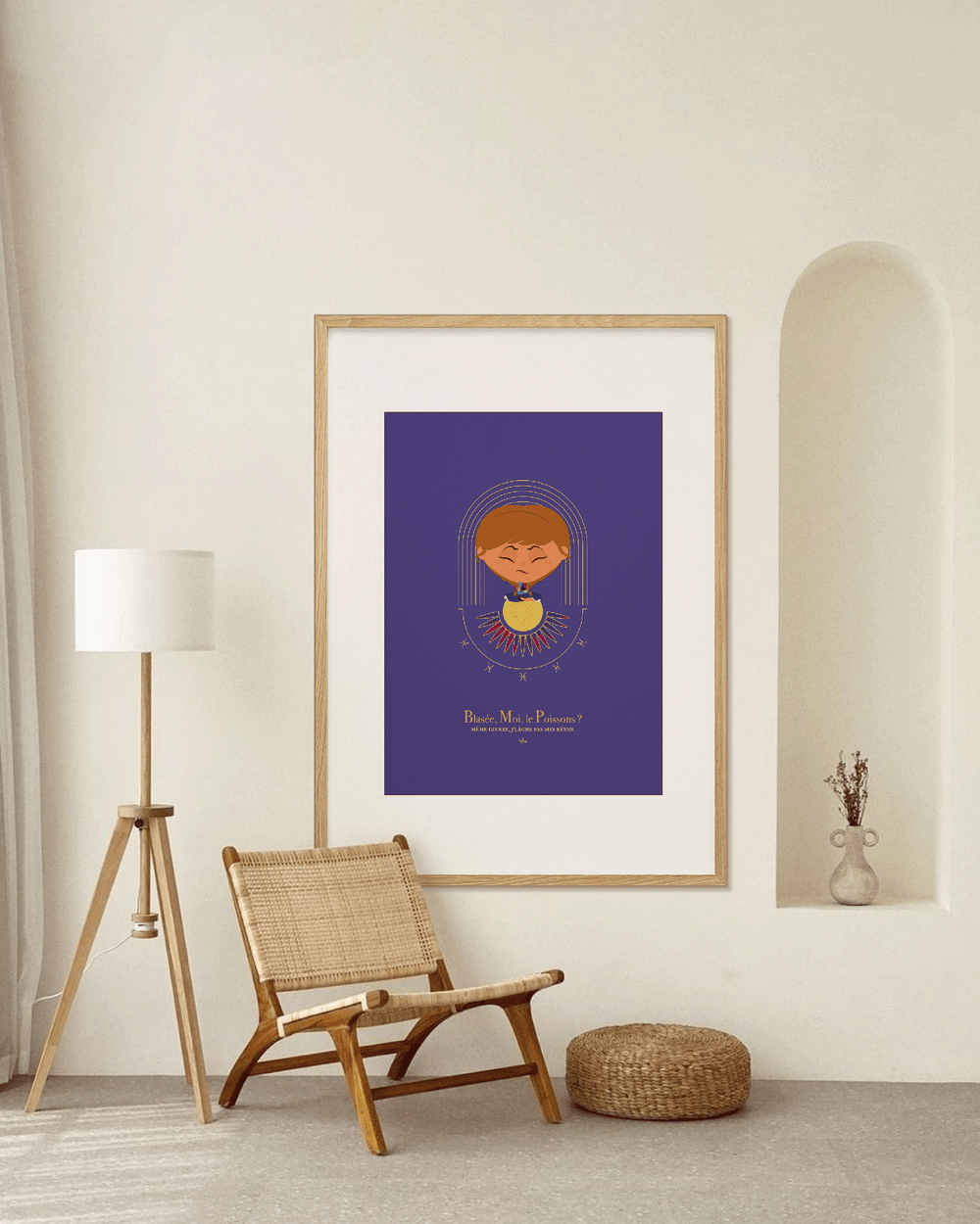 Affiche ❂ Princesse Poissons