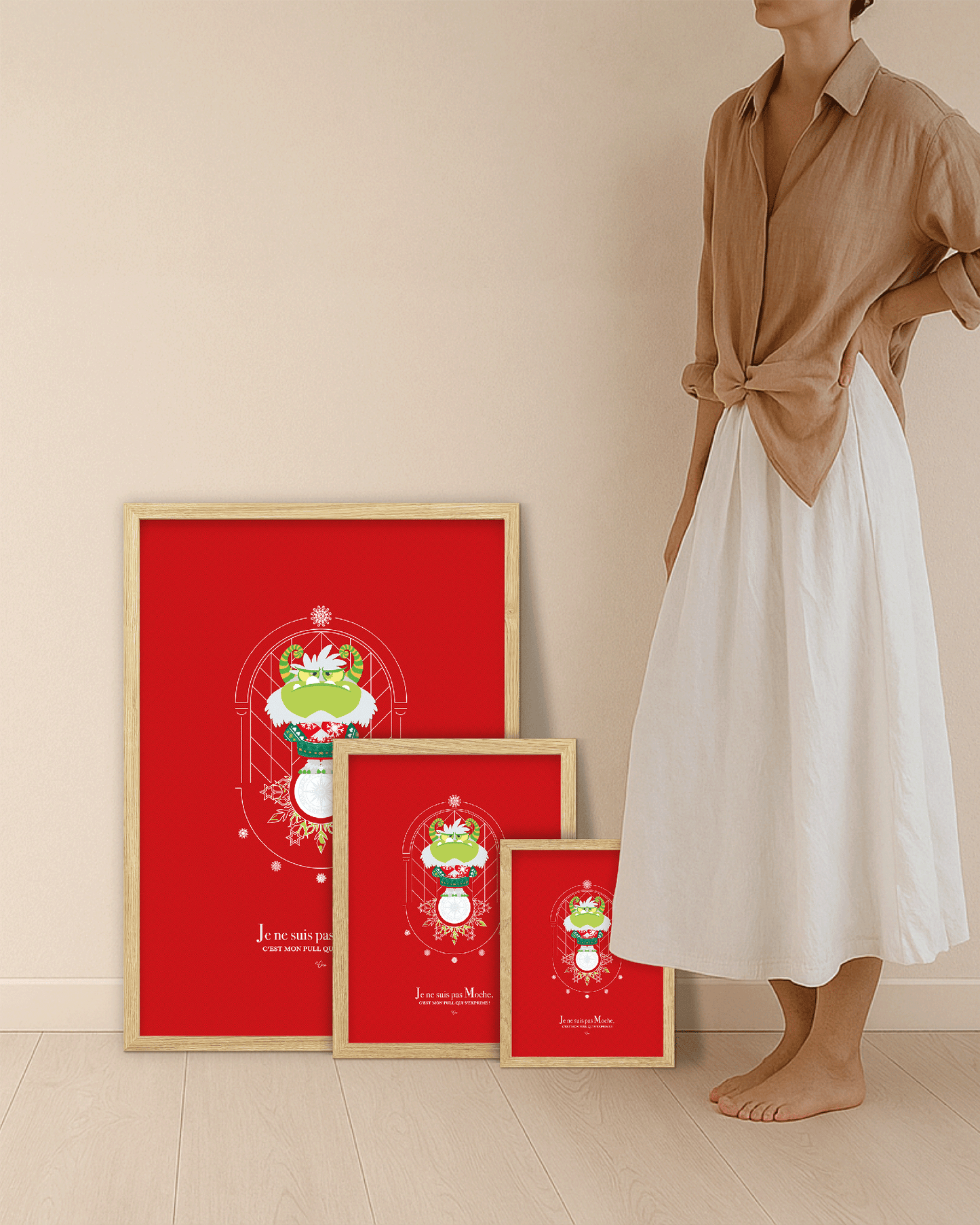 Affiche ❆ Yéti Grinch