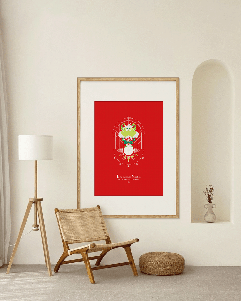 Affiche ❆ Yéti Grinch