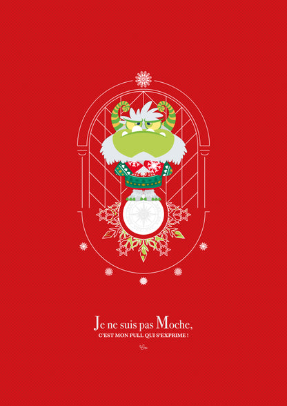 Affiche ❆ Yéti Grinch