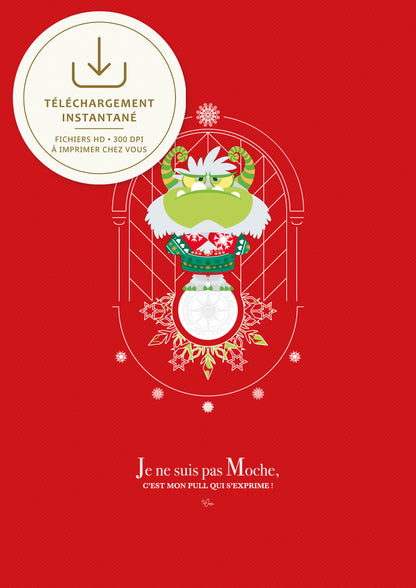 Affiche ❆ Yéti Grinch