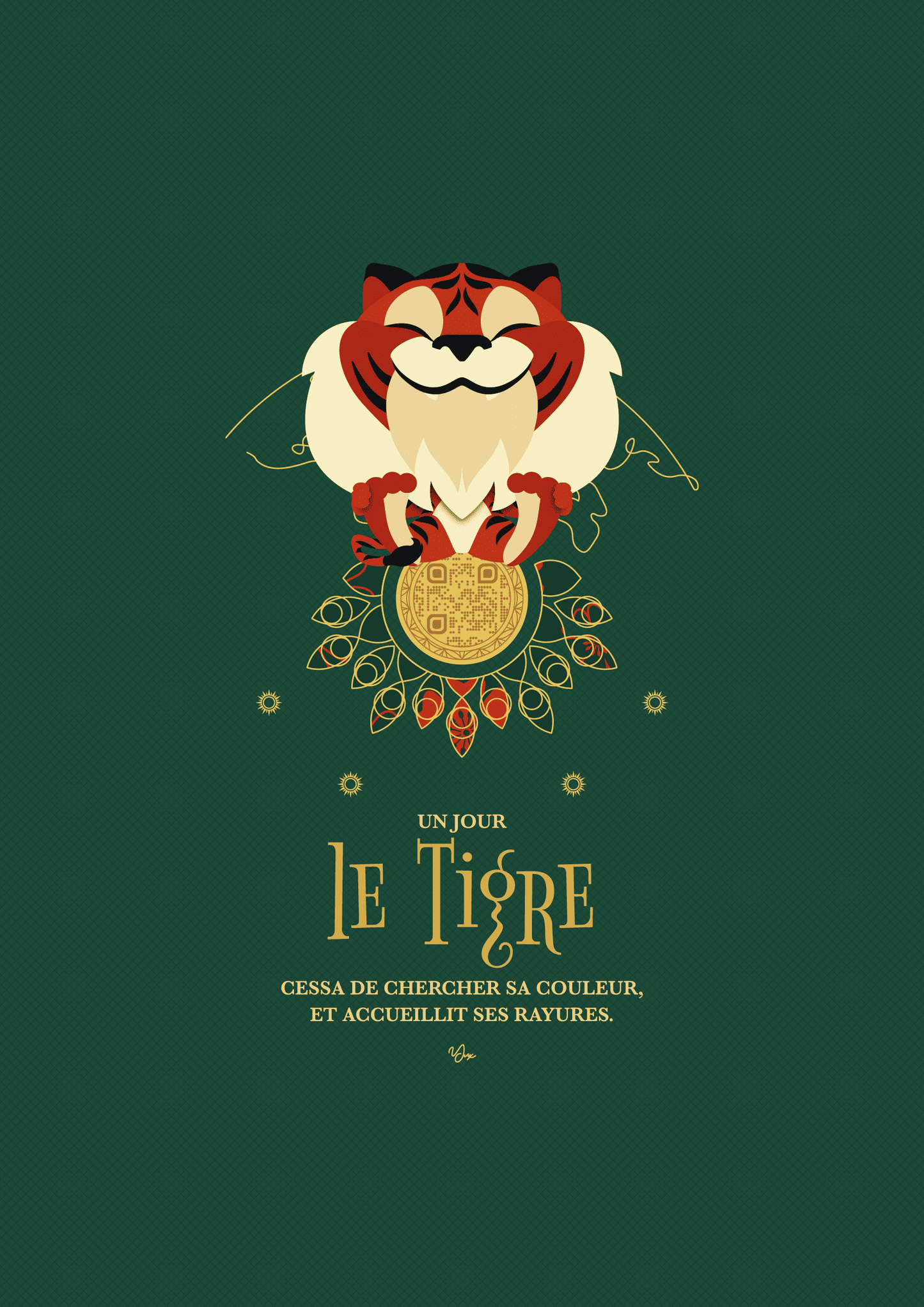 Affiche ⚉ Le Tigre