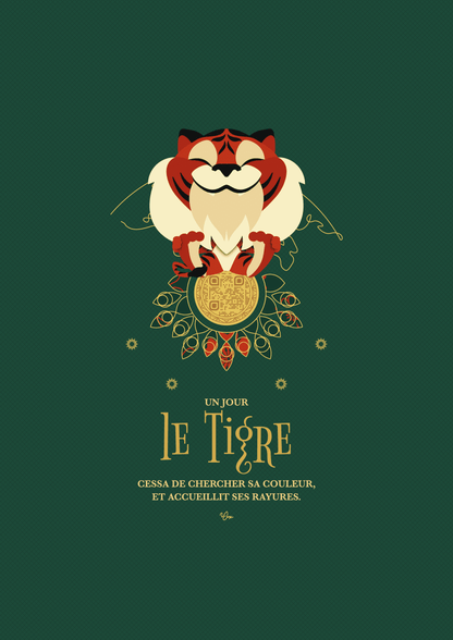 Affiche ⚉ Le Tigre
