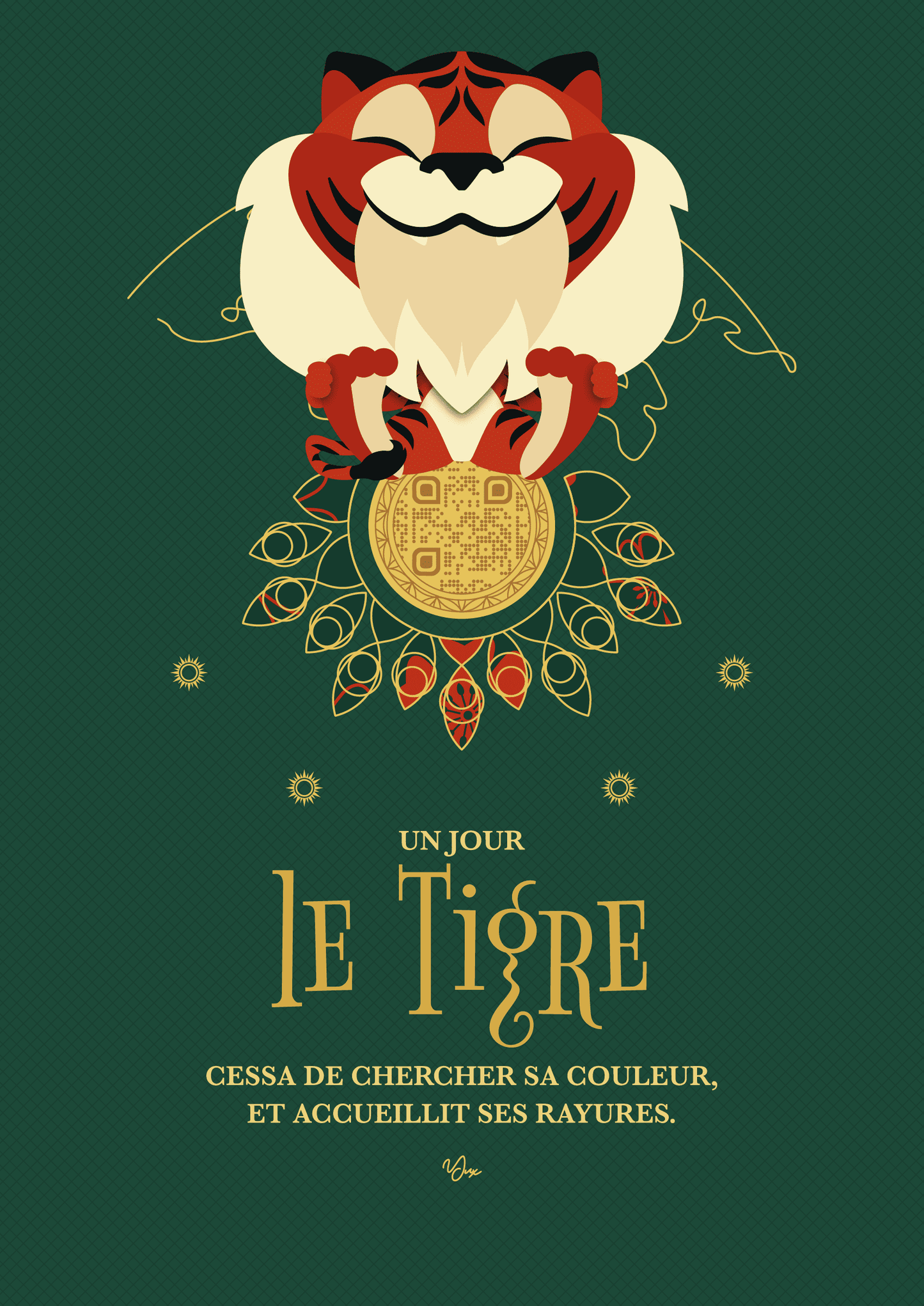 Affiche ⚉ Le Tigre