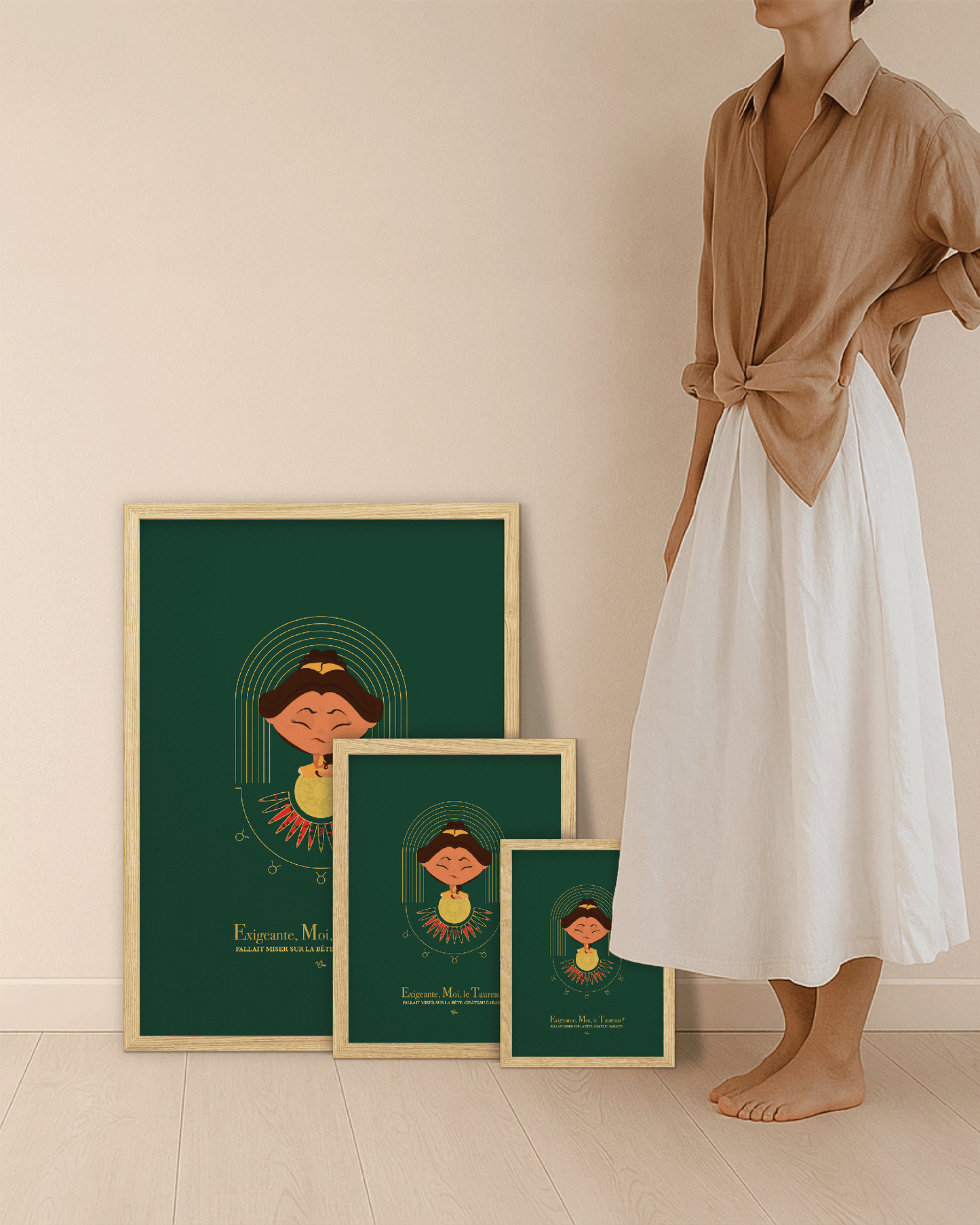 Affiche ❂ Princesse Taureau