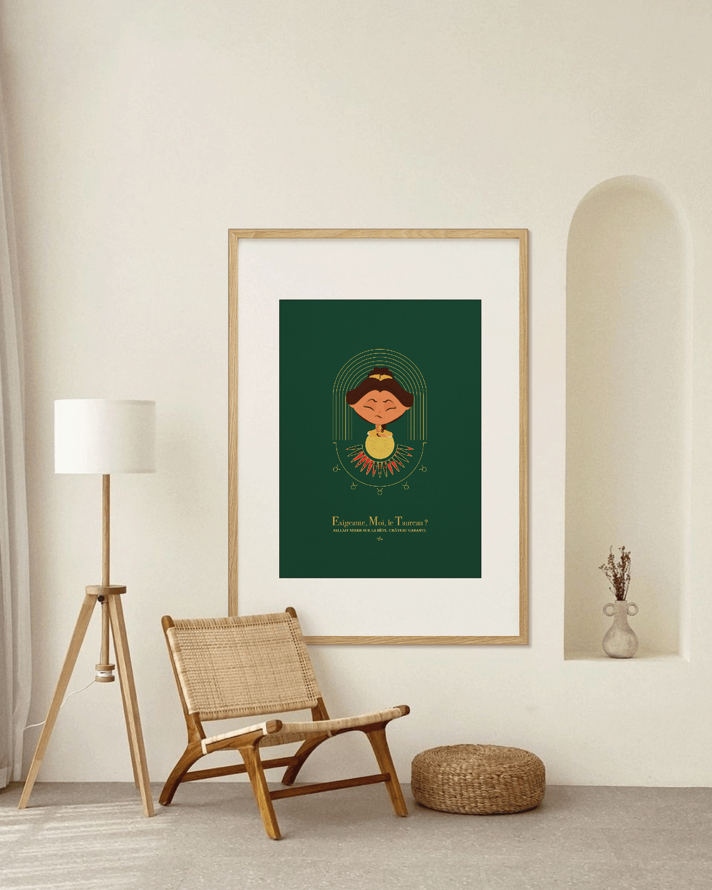 Affiche ❂ Princesse Taureau