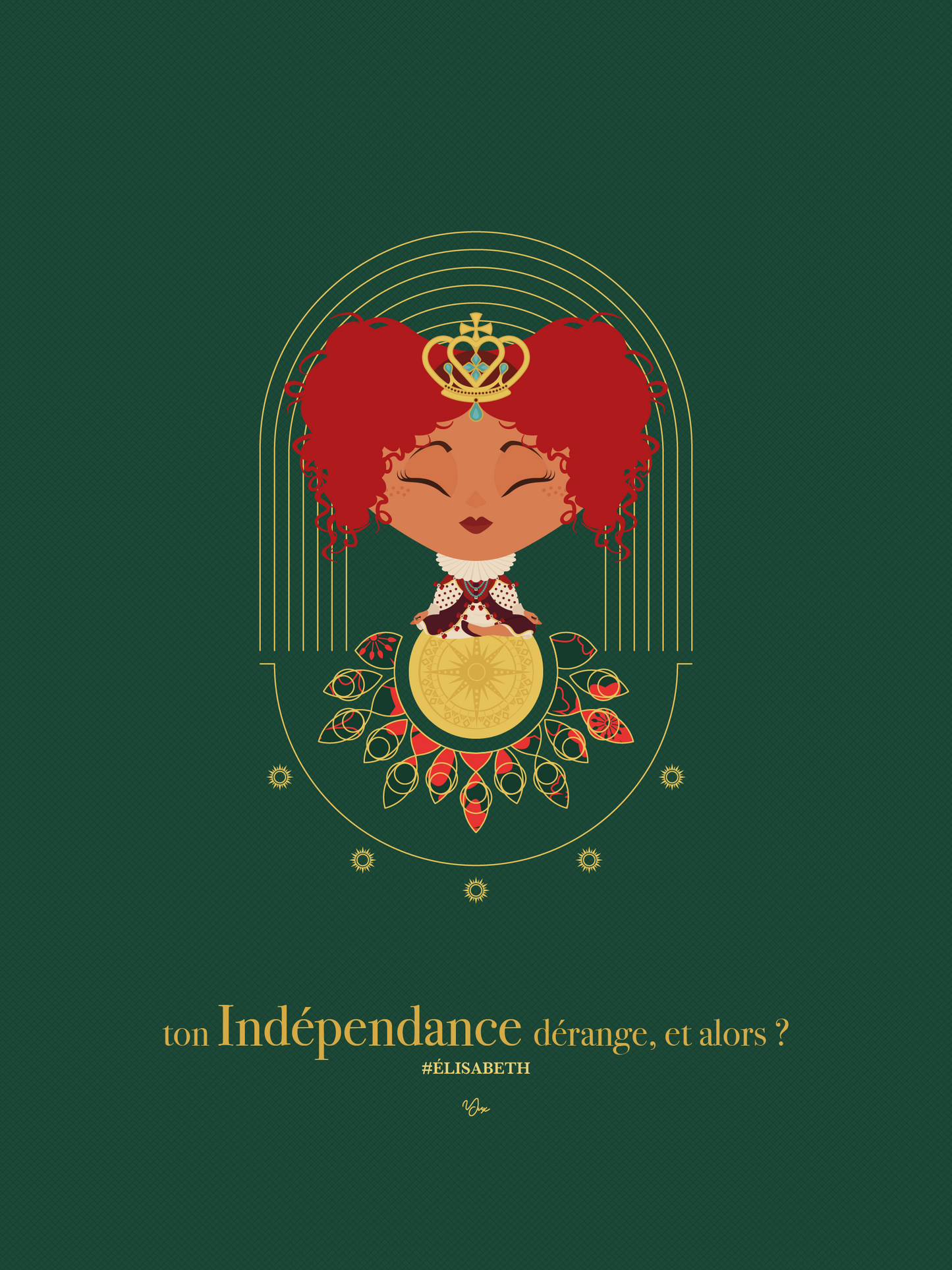 Affiche ♛ Élisabeth