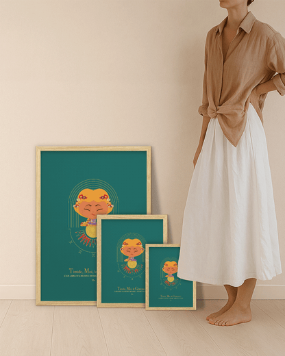 Affiche ❂ Princesse Gémeaux