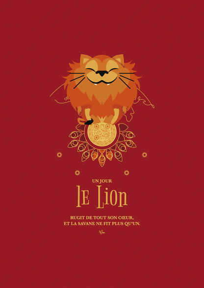 Affiche ⚉ Le Lion