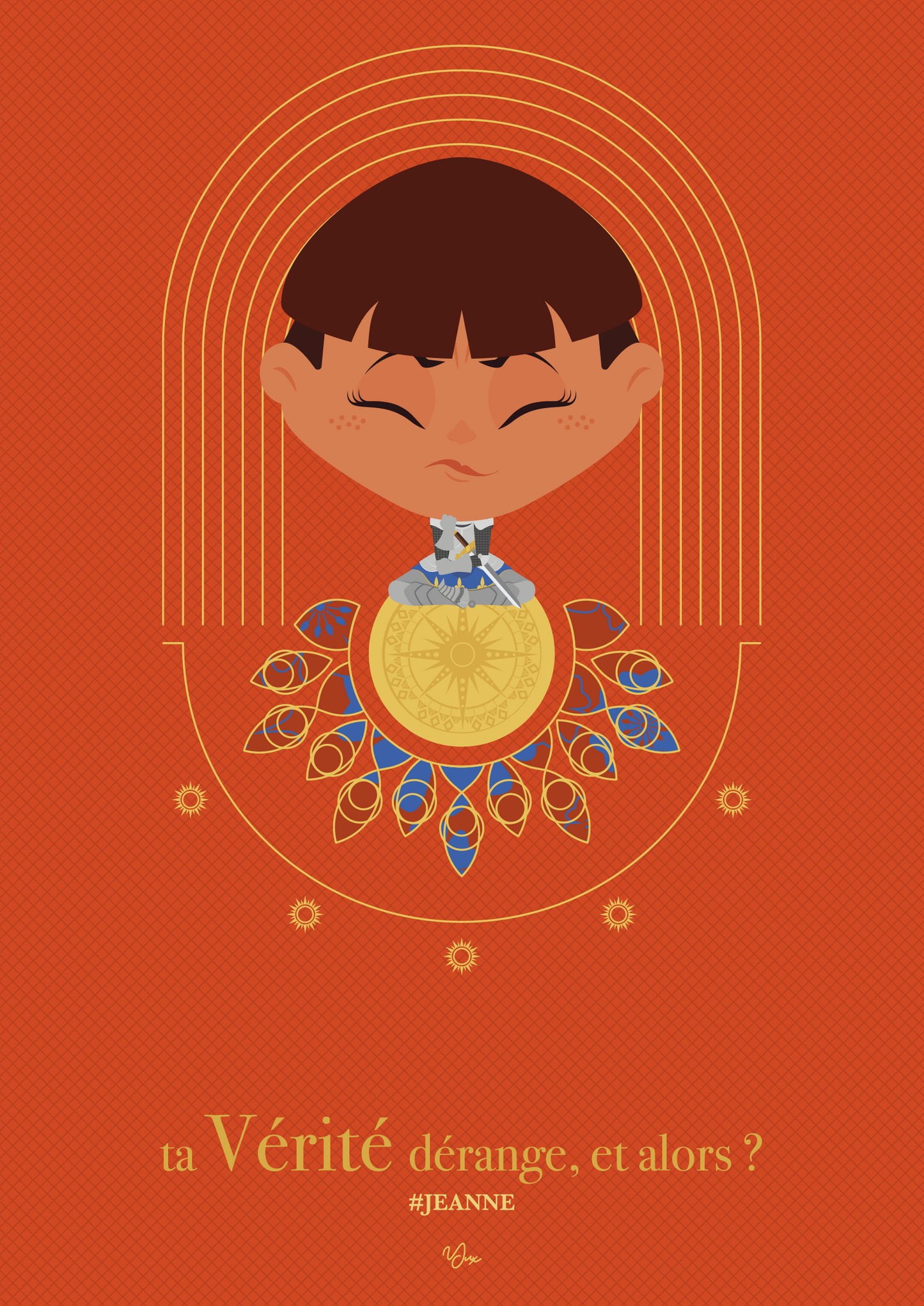 Affiche ♛ Jeanne d'Arc