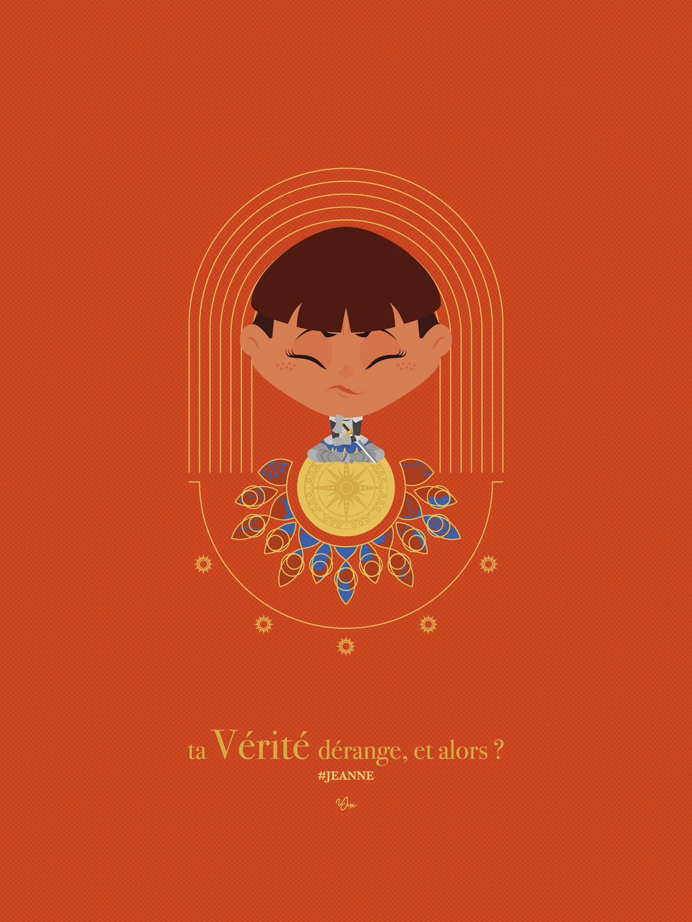 Affiche ♛ Jeanne d'Arc