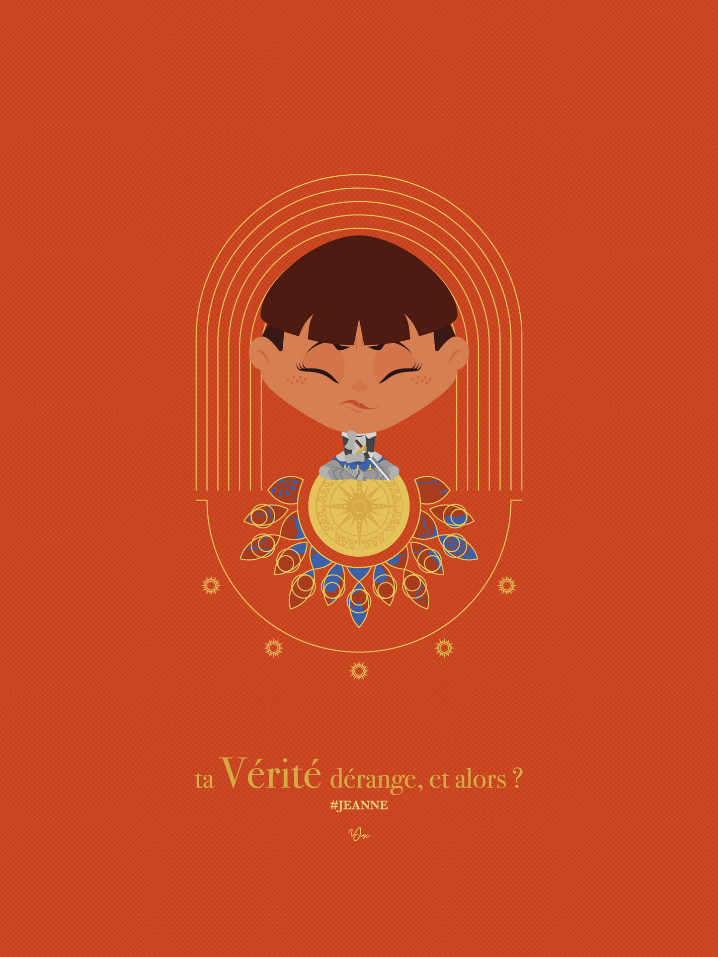Affiche ♛ Jeanne d'Arc