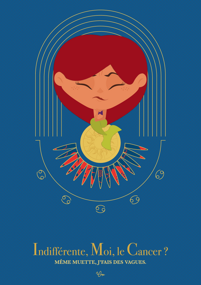 Affiche ❂ Princesse Cancer