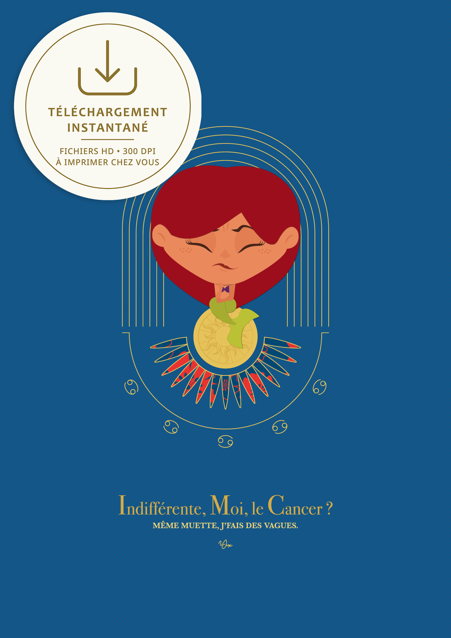Affiche ❂ Princesse Cancer