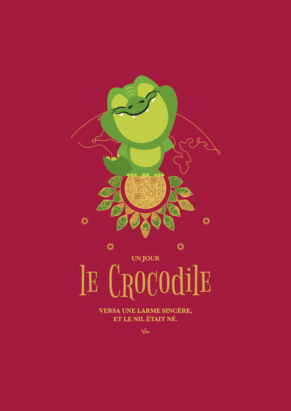 Affiche ⚉ Le Crocodile