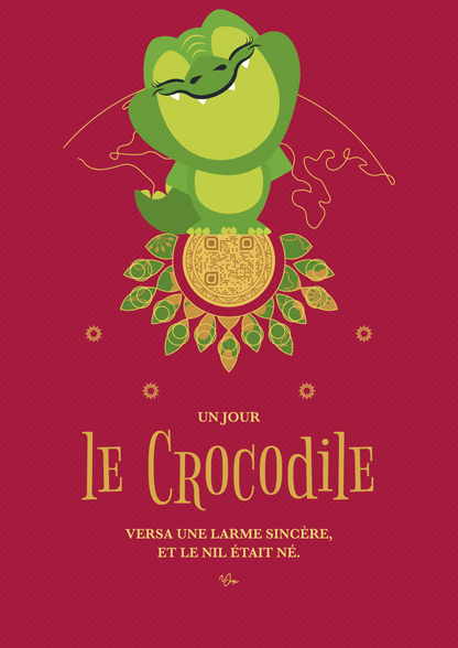 Affiche ⚉ Le Crocodile