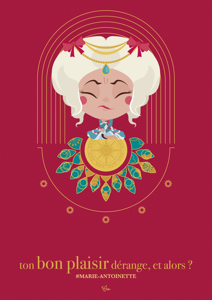 Affiche ♛ Marie Antoinette