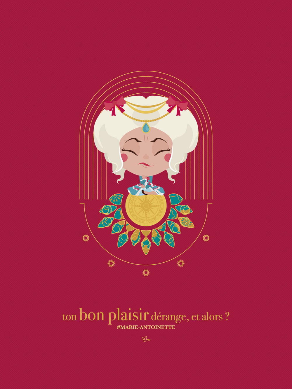 Affiche ♛ Marie Antoinette