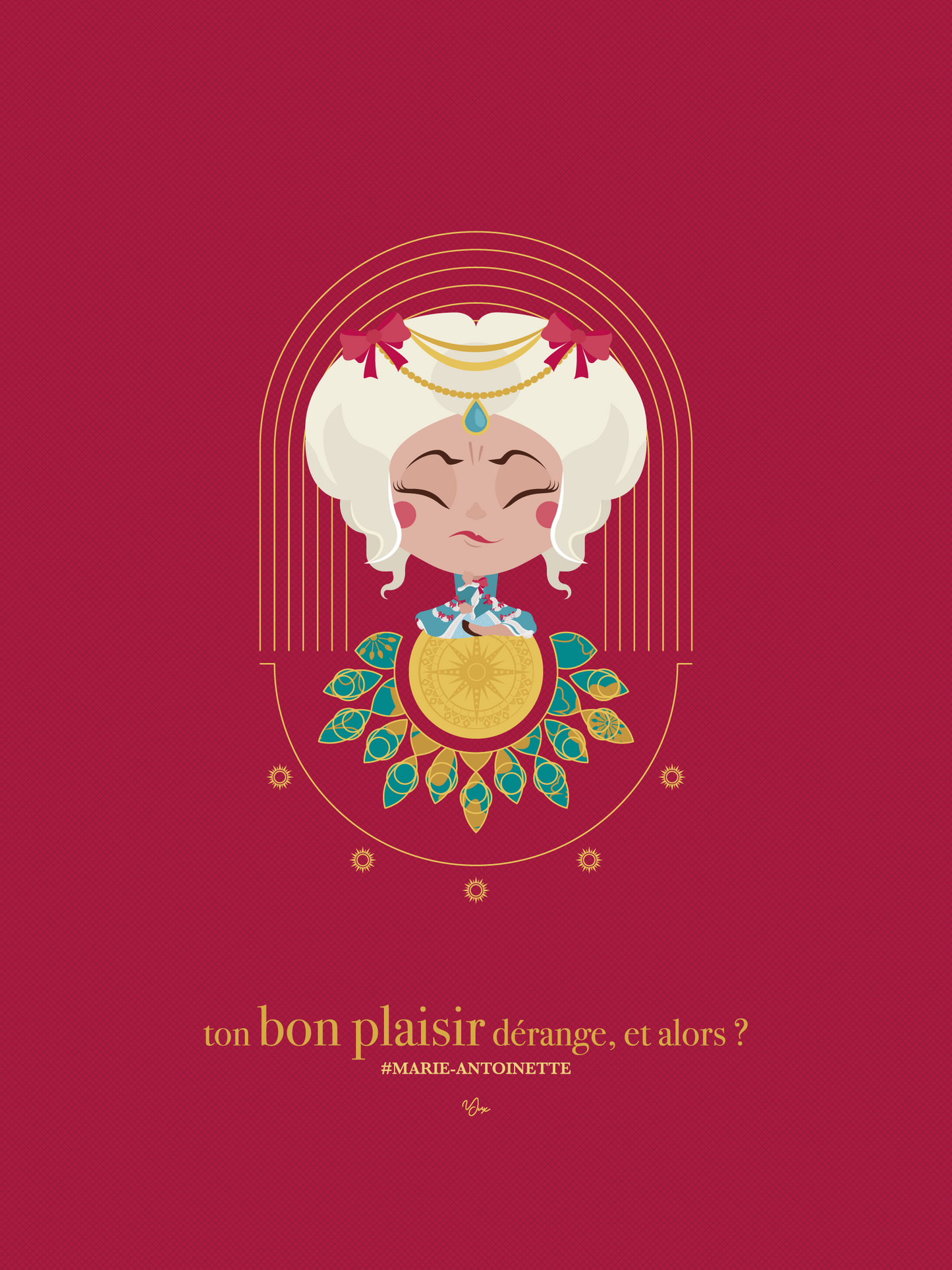 Affiche ♛ Marie Antoinette