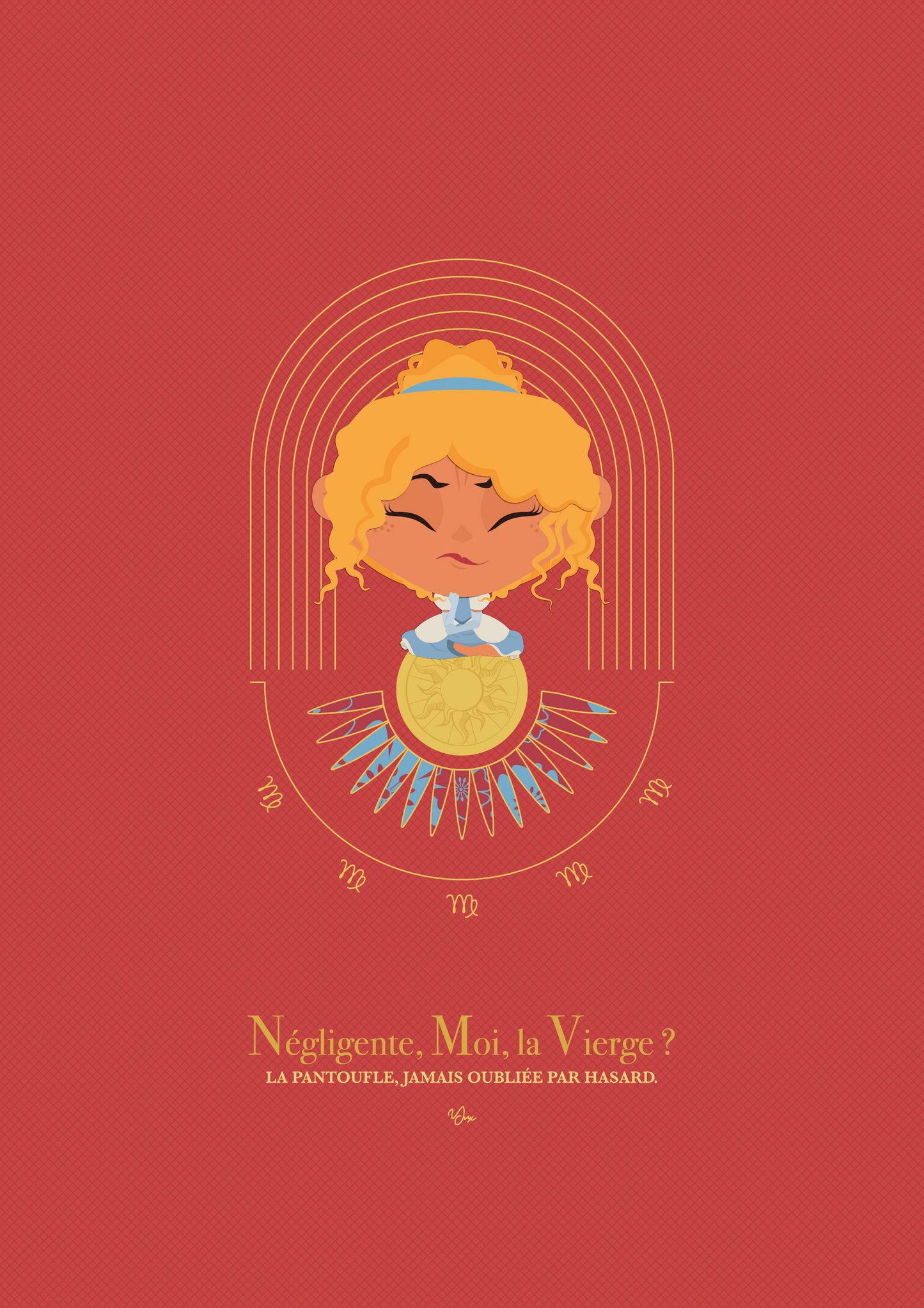 Affiche ❂ Princesse Vierge