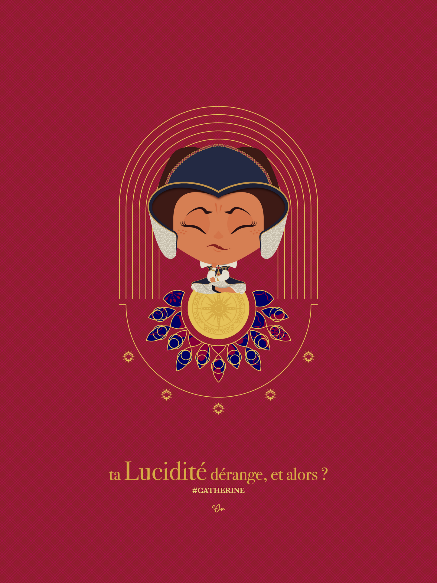 Affiche ♛ Catherine de Médicis