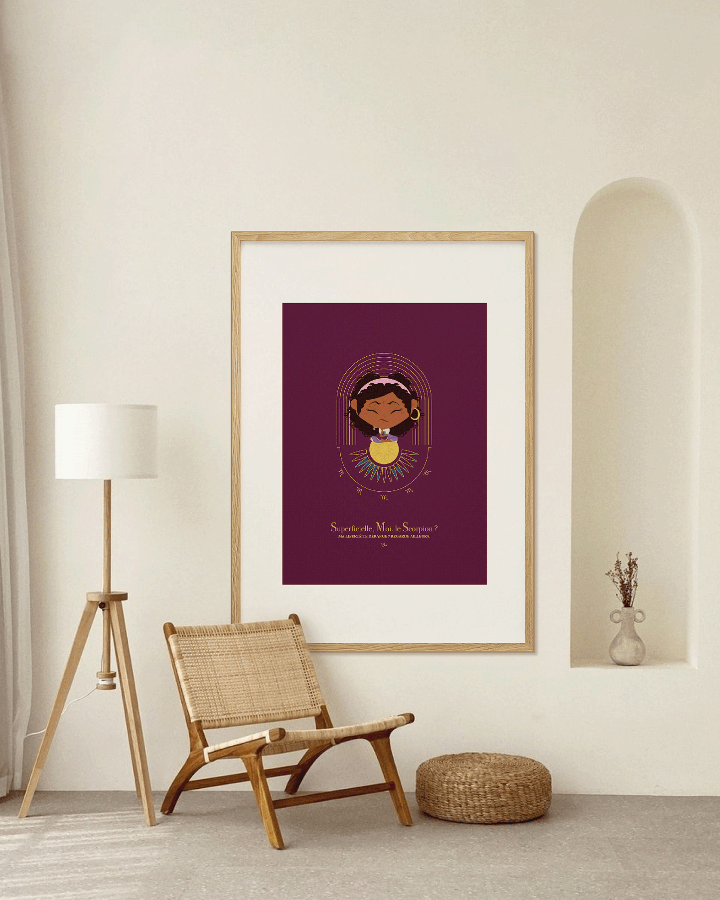 Affiche ❂ Princesse Scorpion