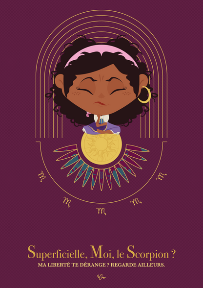 Affiche ❂ Princesse Scorpion