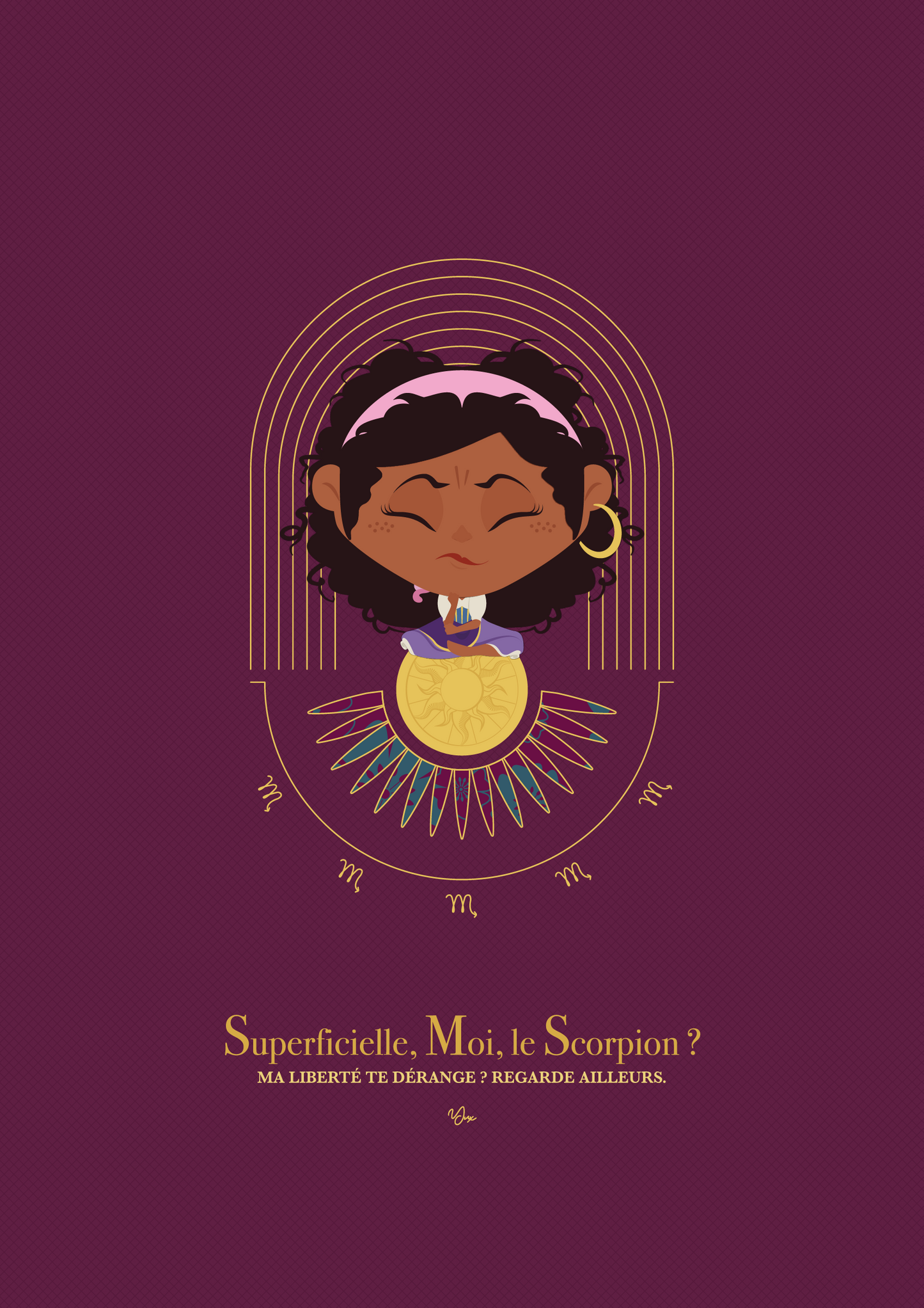 Affiche ❂ Princesse Scorpion