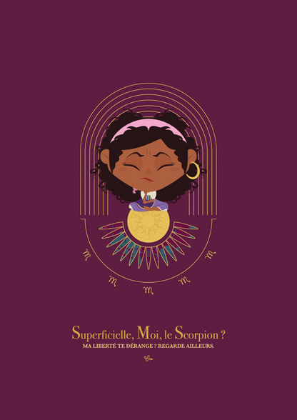 Affiche ❂ Princesse Scorpion