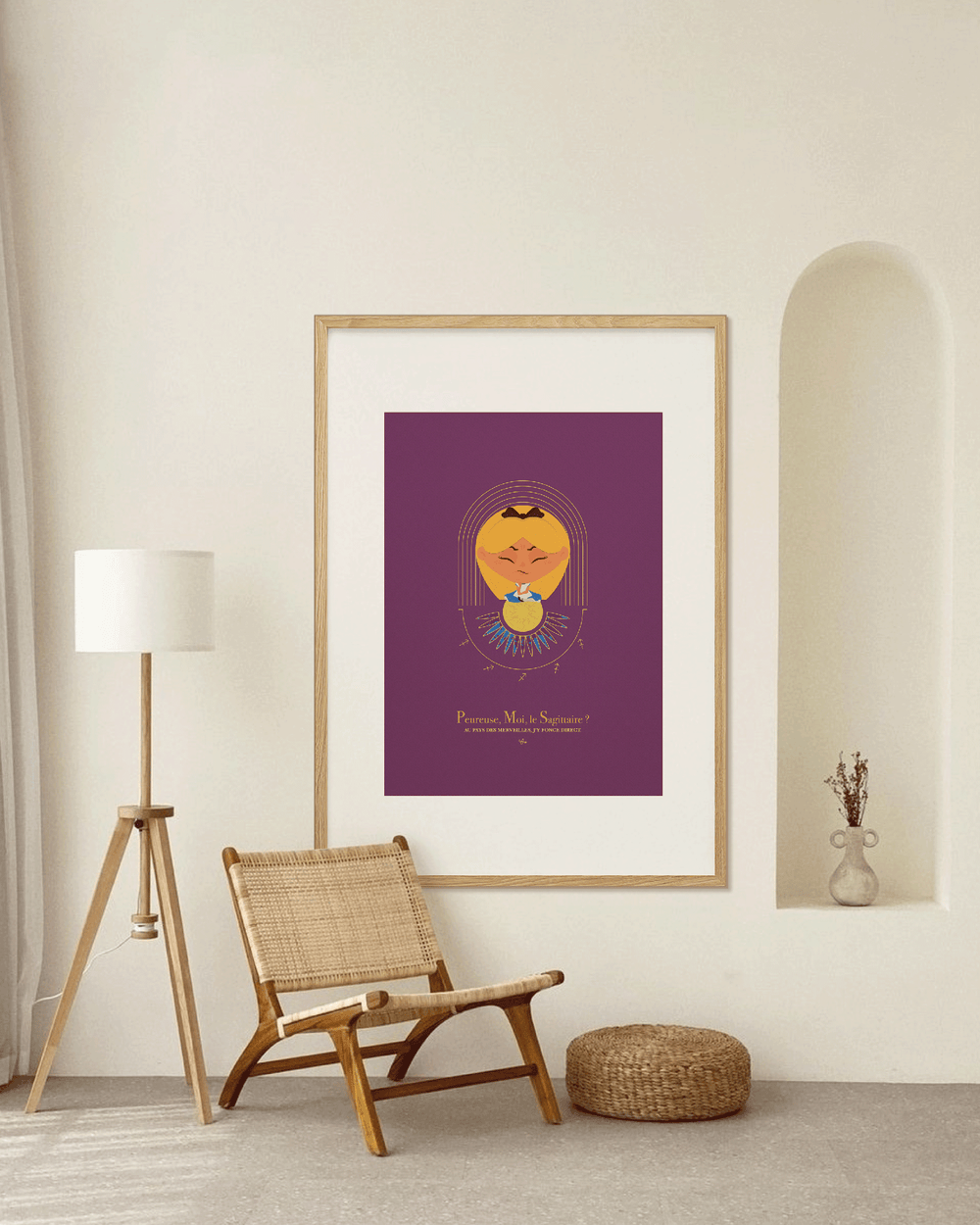 Affiche ❂ Princesse Sagittaire