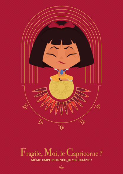 Affiche ❂ Princesse Capricorne
