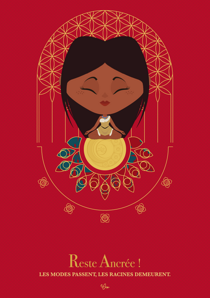 Affiche ☽ Princesse Muladhara
