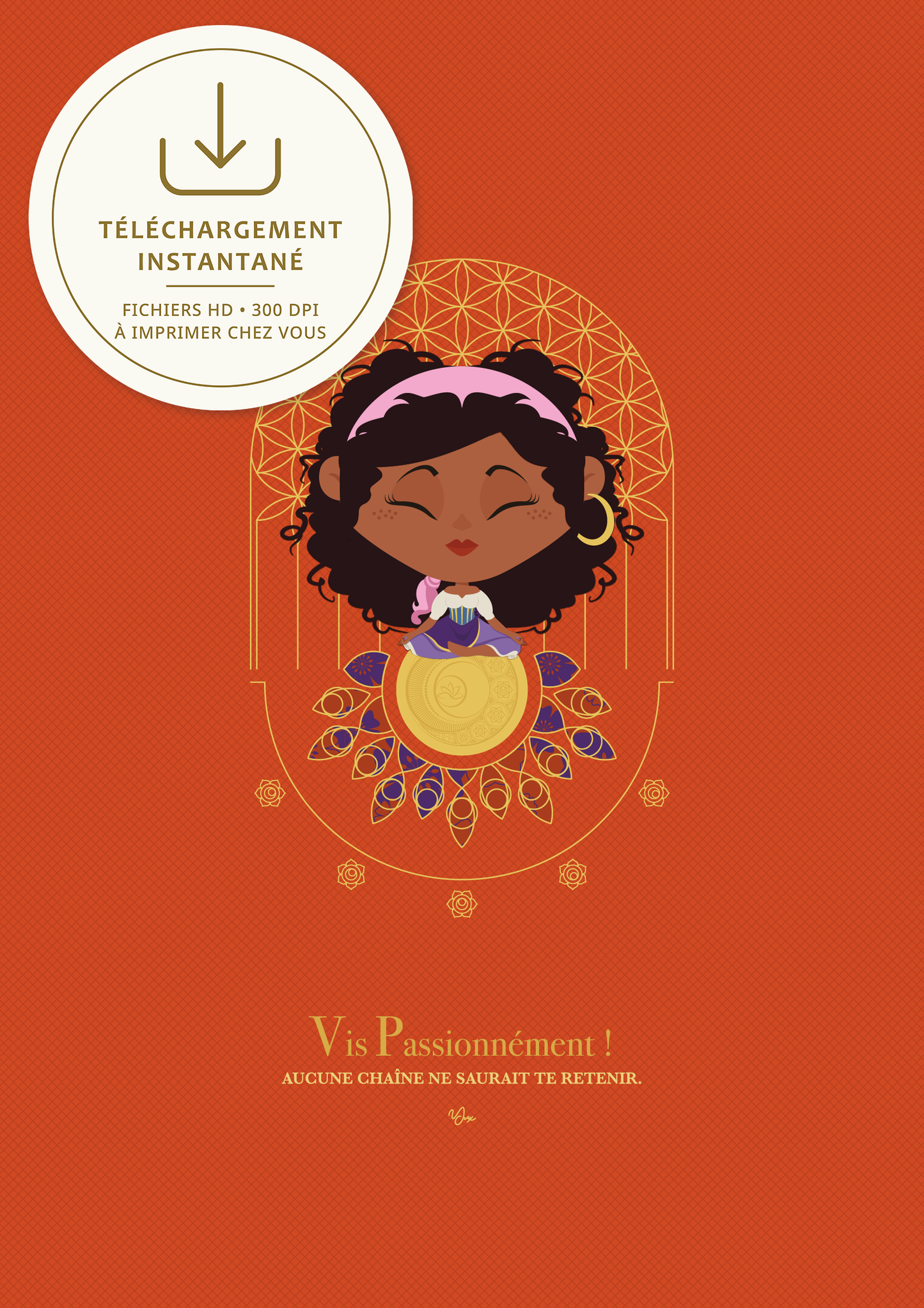 Affiche ☽ Princesse Svadhisthana