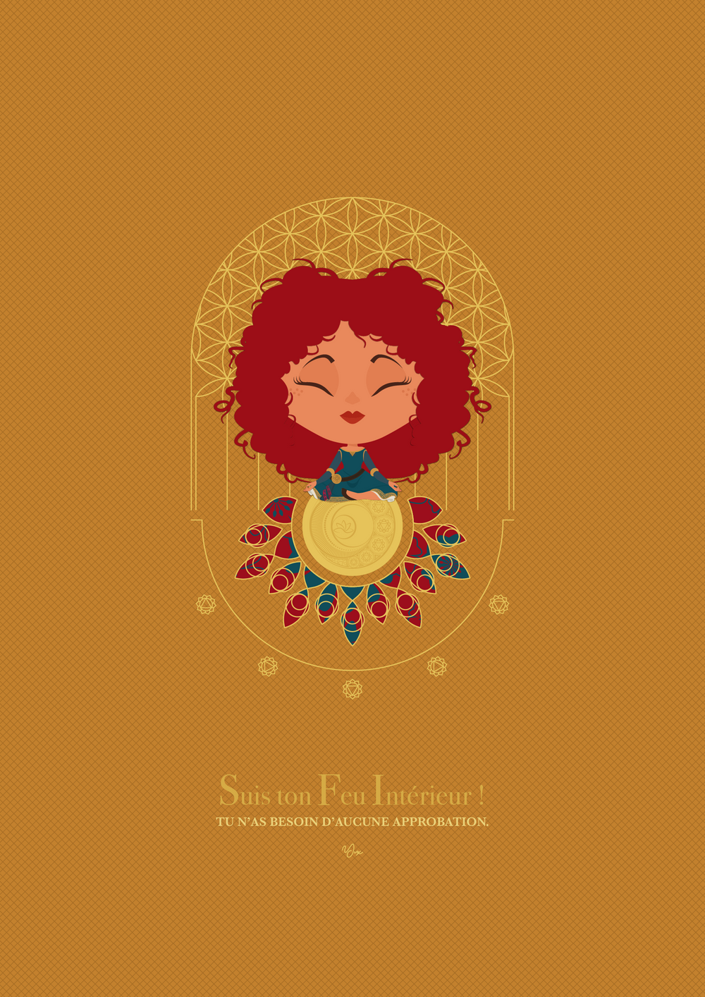 Affiche ☽ Princesse Manipura