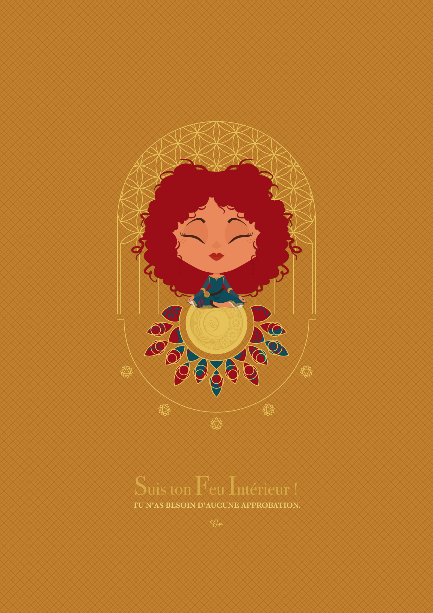 Affiche ☽ Princesse Manipura