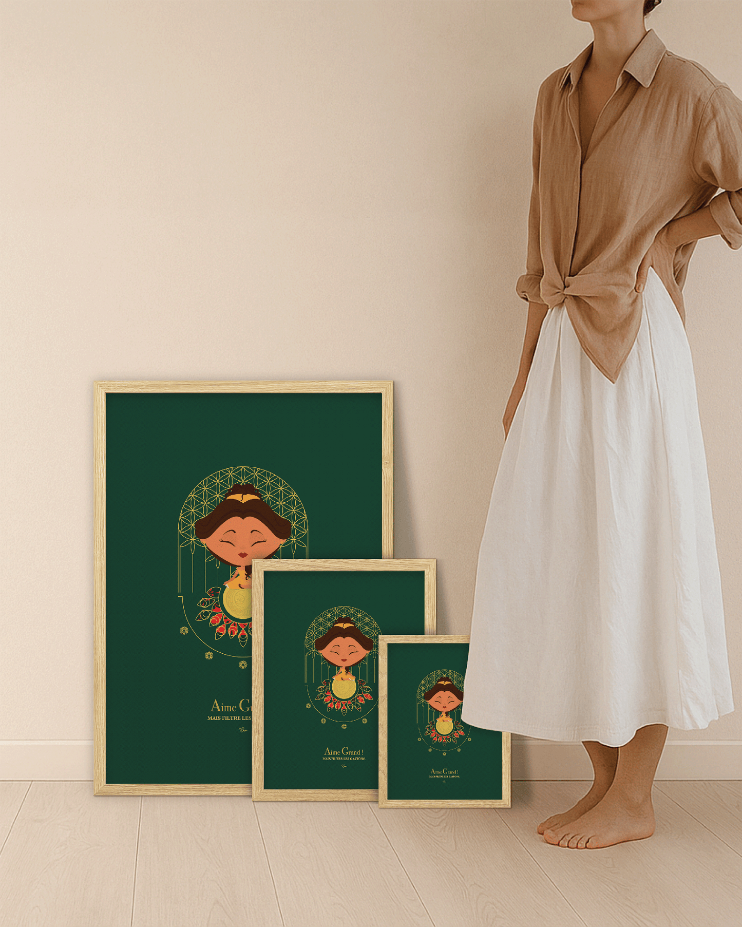 Affiche ☽ Princesse Anahata