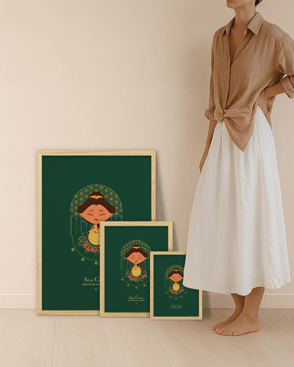Affiche ☽ Princesse Anahata