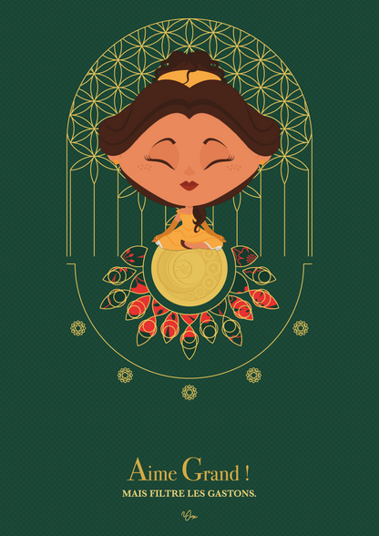 Affiche ☽ Princesse Anahata