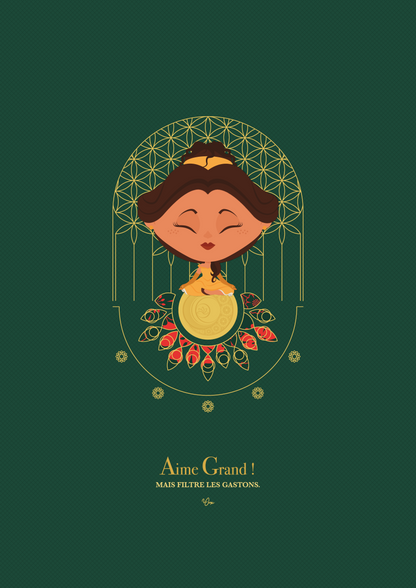 Affiche ☽ Princesse Anahata