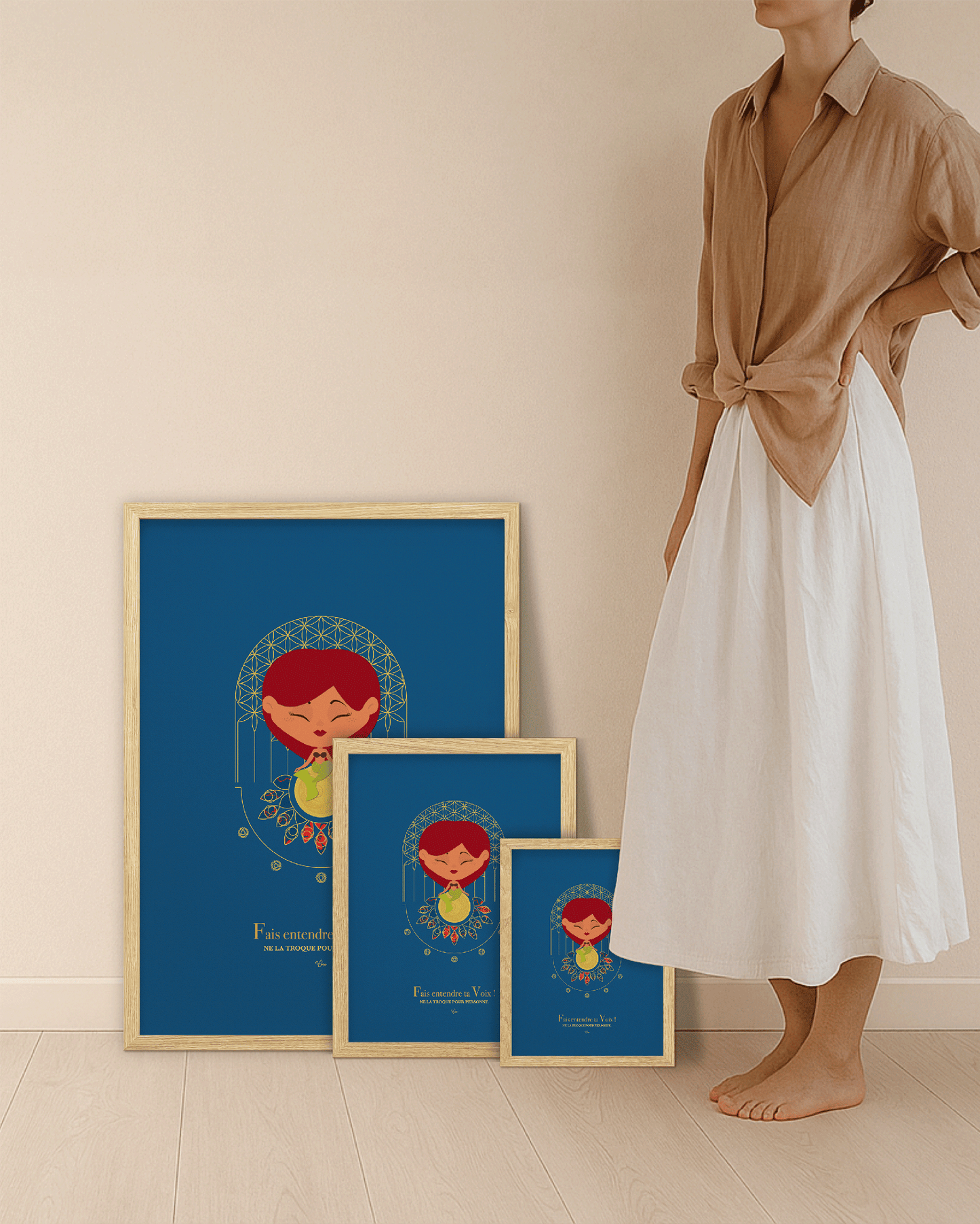 Affiche ☽ Princesse Vishuddha