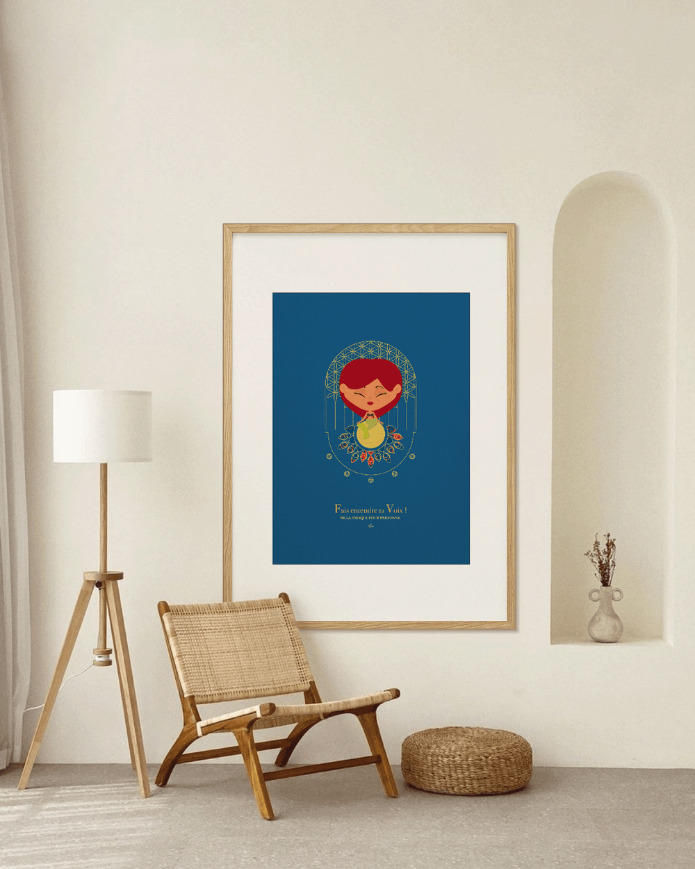 Affiche ☽ Princesse Vishuddha
