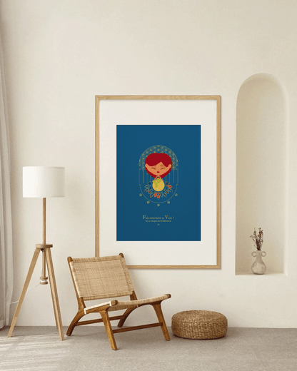 Affiche ☽ Princesse Vishuddha