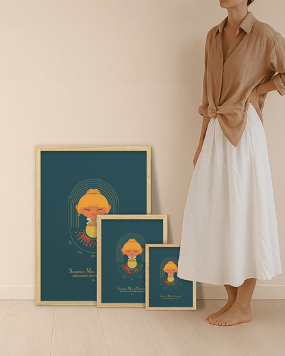Affiche ❂ Princesse Verseau